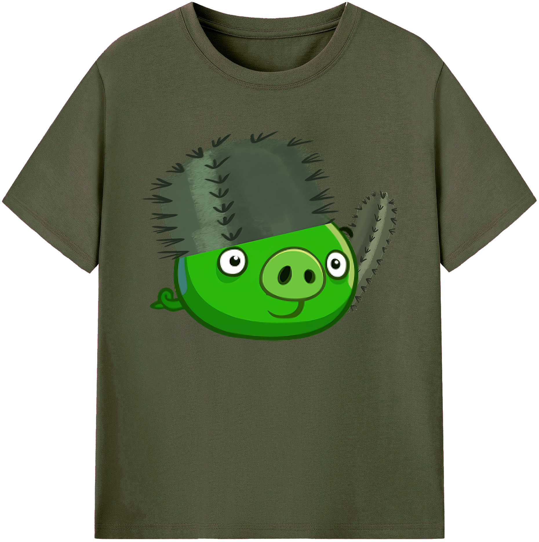 （画像用） Angry Birds アングリーバード 綿100％ メンズ半袖Tシャツ｜肌触りやわらか＆通気性